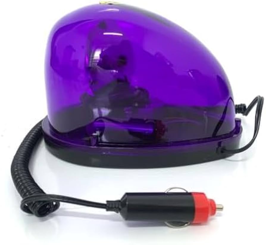 Amazon.co.jp: カタツムリ型回転警告灯 回転灯 回転式警告灯 車 非常用