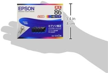 Amazon.co.jp: エプソン 純正 インクカートリッジ 鍵 IC4CL86 4色