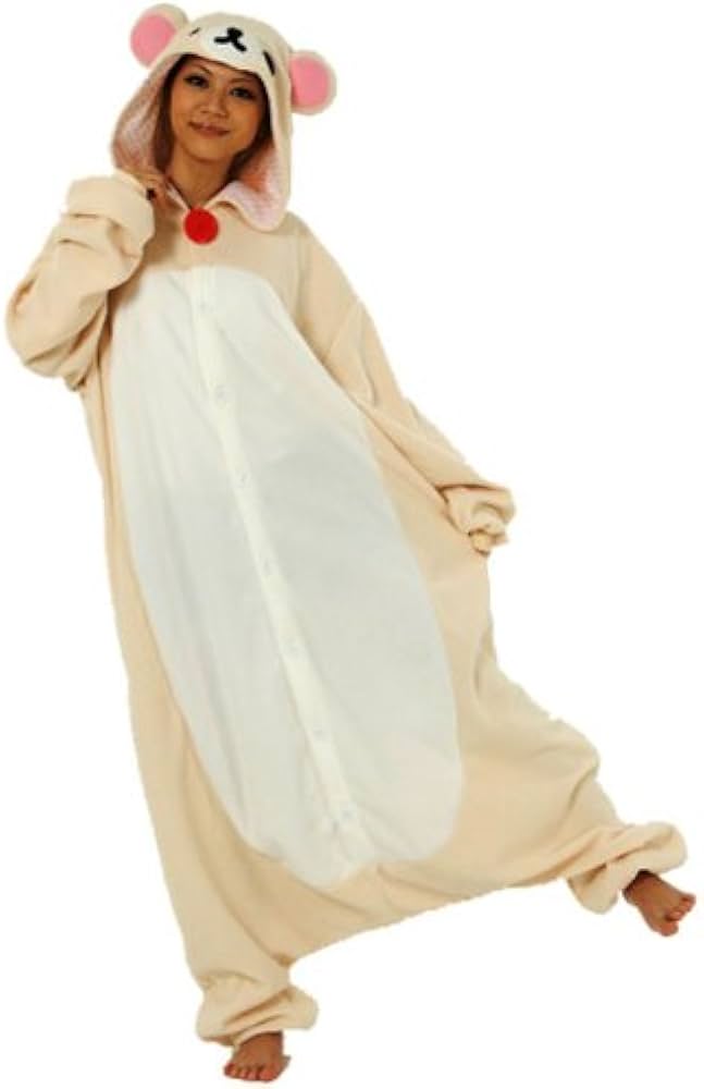 Amazon | コリラックマ 着ぐるみ（きぐるみ） フリース地 大人男女兼用