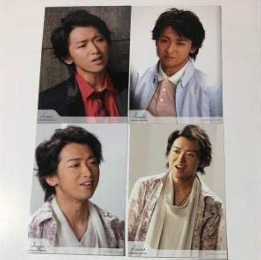 Amazon.co.jp: 嵐 大野智 フォトセット 公式写真 truth 風の向こうへ