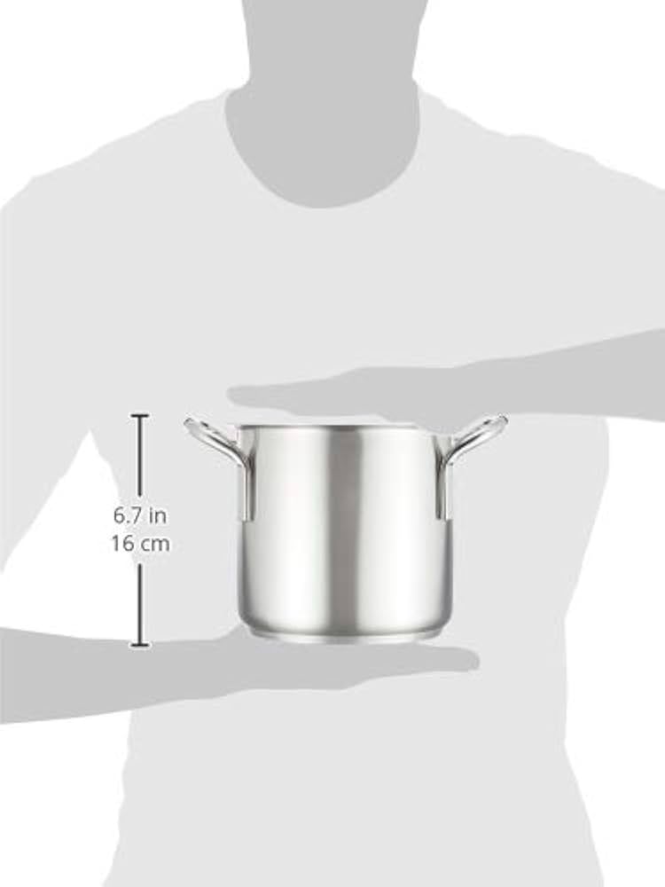 Amazon｜遠藤商事 業務用 (ムラノ) インダクション 寸胴鍋 16cm IH対応