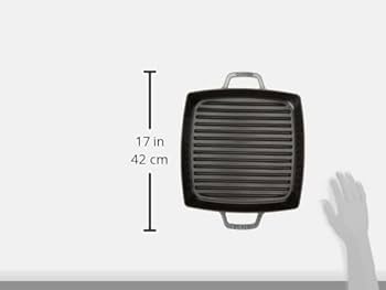 Amazon｜staub ストウブ 「 ピュアグリル スクエア グレー 28cm