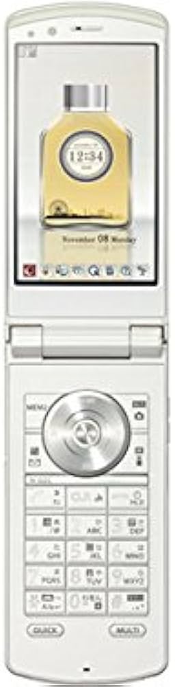 Amazon | docomo N-02C [ホワイト] ドコモ 白ロム 携帯電話 | ガラケー