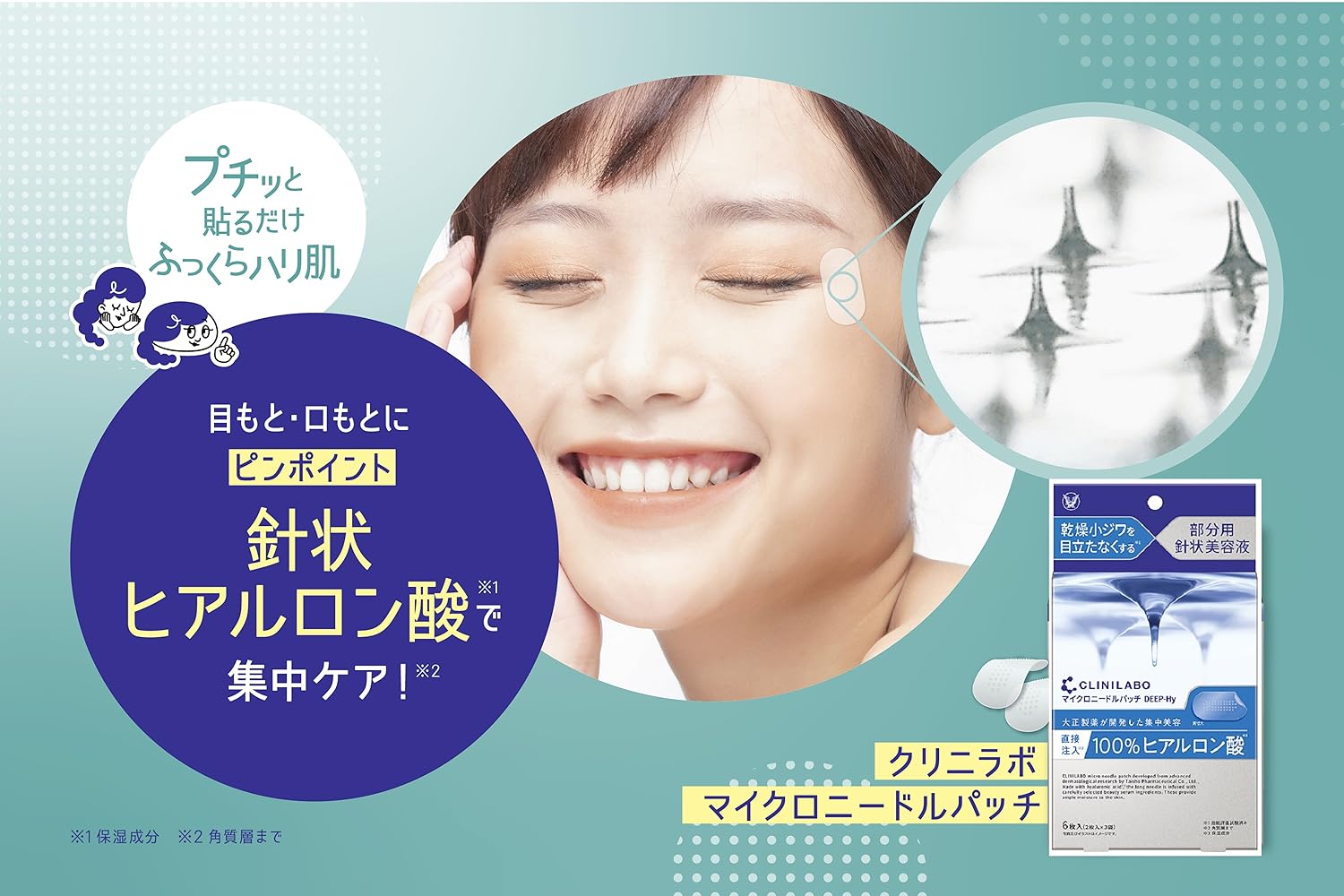 Amazon.co.jp: クリニラボ: マイクロニードルパッチシリーズ