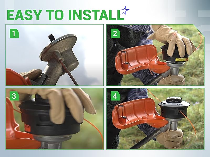 Amazon.com: BlueStars 2 Pcs 25-2 Trimmer Head 4002 710 2191