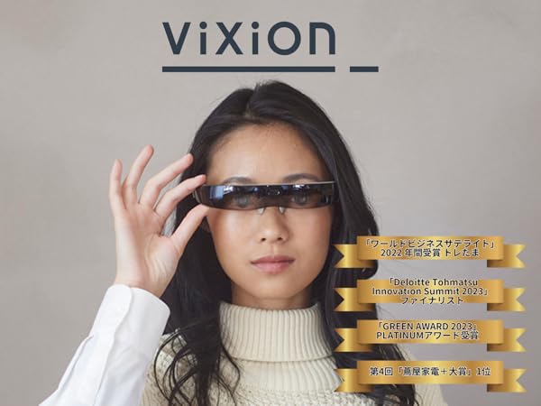 Amazon | [ViXion] オートフォーカスアイウェア 01 ブラック