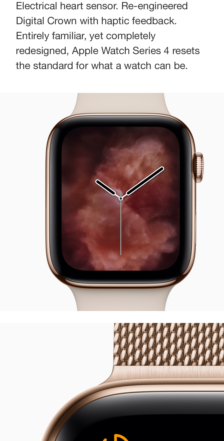 Amazon.com: Apple Watch Series 4 (GPS + Cellular, 44mm) - Space