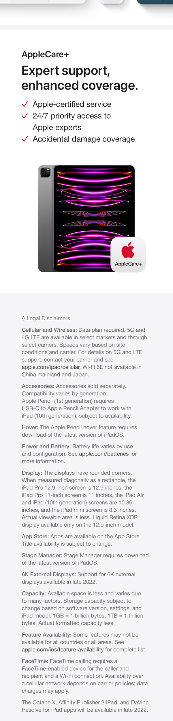 Amazon.com : Apple iPad Pro 12.9-inch (6th Generation): with M2