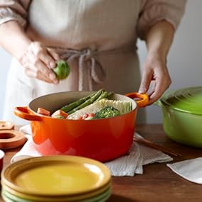 Amazon.co.jp: ル・クルーゼ(Le Creuset) 鋳物 ホーロー 鍋 両手鍋 鉄