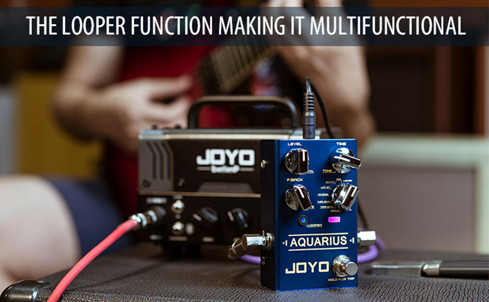 Amazon.com: JOYO Digital Delay Effect Pedal with Looper (5 Minutes