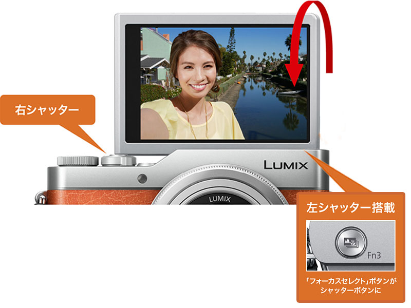 Amazon.co.jp: Panasonic Lumix GF9 Mirrorless Camera Double Zoom