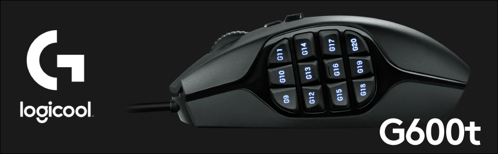Amazon.co.jp: Logicool G ゲーミングマウス G600t 有線 ゲーミング