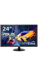 Amazon.co.jp: ASUS ゲーミングモニター VP248H 24インチ/フルHD/1ms