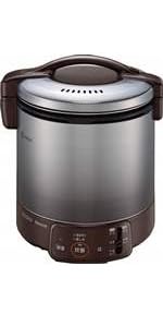 Amazon | リンナイ ガス炊飯器 「こがまる」 1升 RR-100VQ(DB