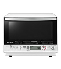 Amazon | シャープ オーブンレンジ 過熱水蒸気 23L 1段調理 ホワイト