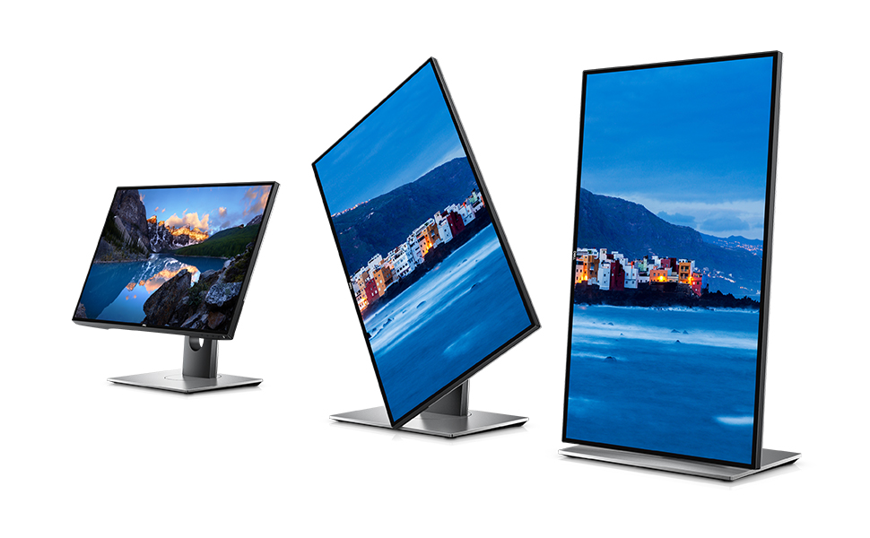 Monitor, Dell, U2518D, UltraSharp, Preto e Suporte em Alumínio, 25