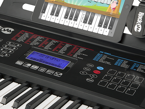 Amazon.co.jp: RockJam 電子キーボード 61鍵 初心者セット 【ピアノ