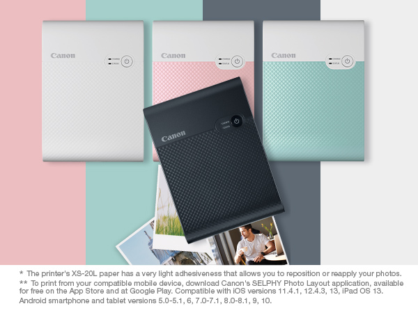 Amazon.com: Canon SELPHY Square QX10 Compact Portable Photo