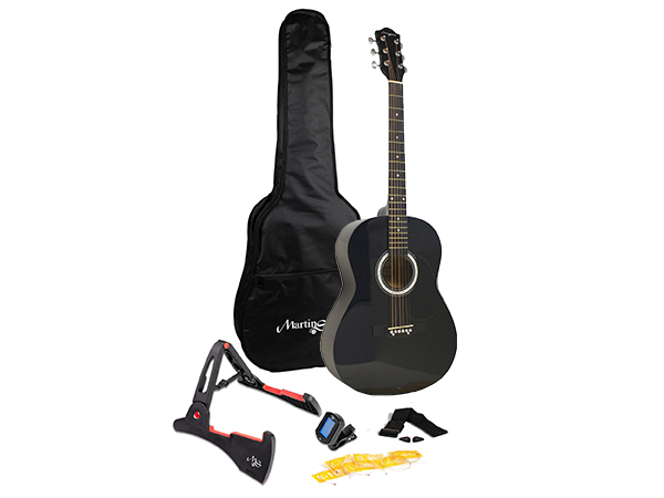 Amazon | Martin Smith アコースティックギター ブラック 初心者セット