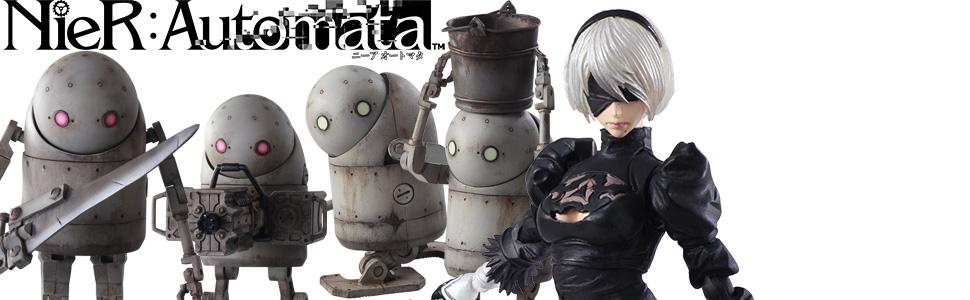 Amazon.co.jp: ニーアオートマタ ブリングアーツ 機械生命体セット(2体