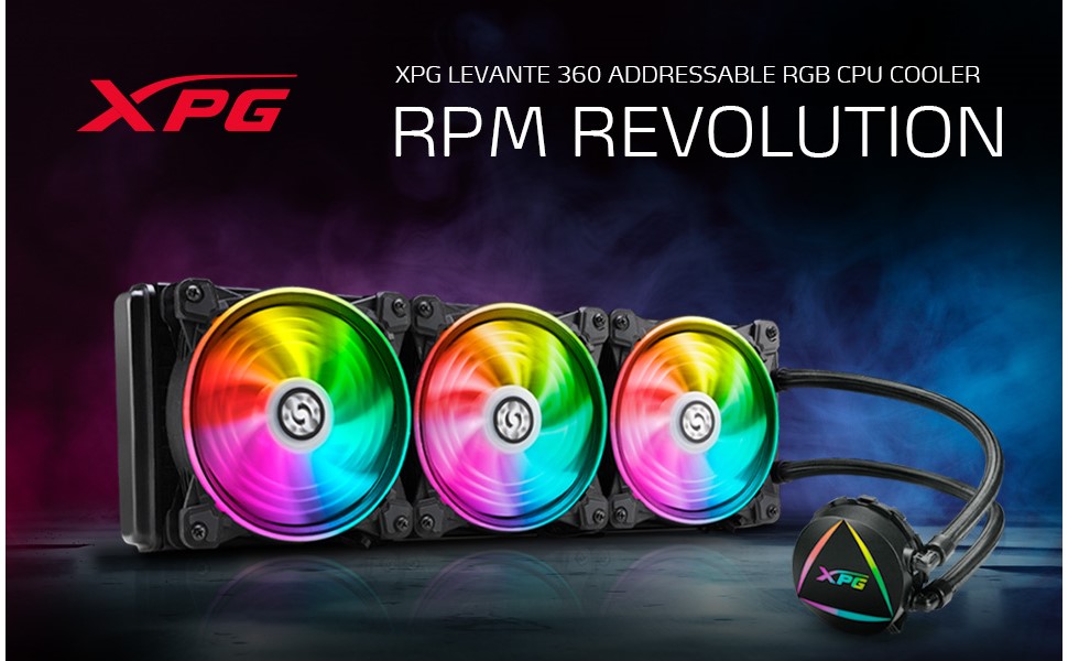 Amazon | エックスピージー(XPG) LEVANTE 360 簡易水冷CPUクーラー