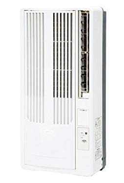 Amazon | KAW-1682/W(ホワイト) ウインドウエアコン 冷房除湿専用 4～7