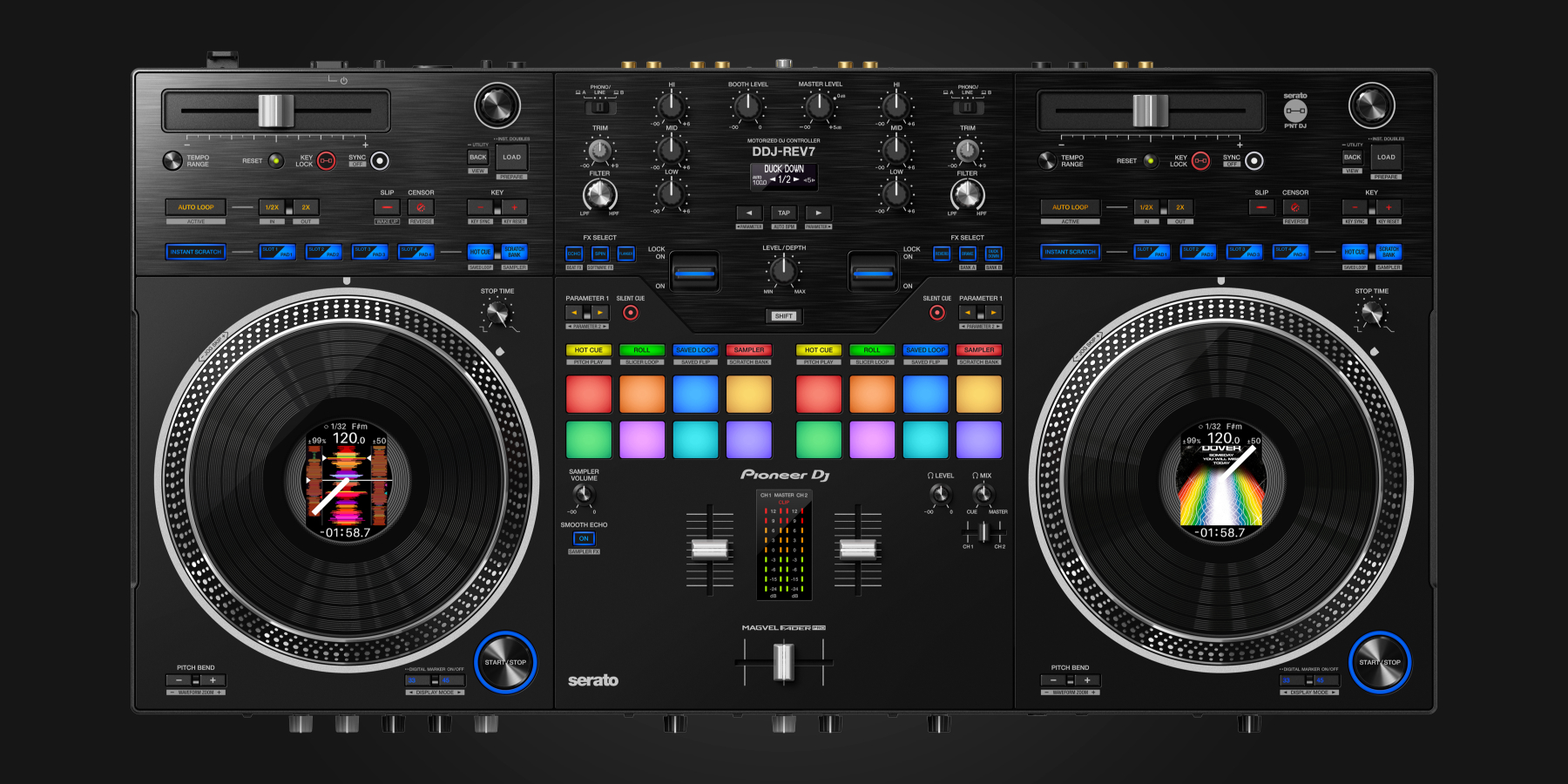 Pioneer DJ DDJ-REV7 - Serato DJ Hardware