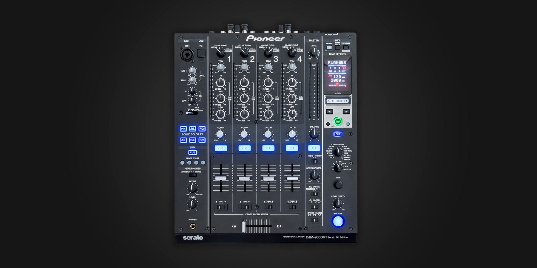 Pioneer DJ DJM-900SRT - Serato DJ Hardware