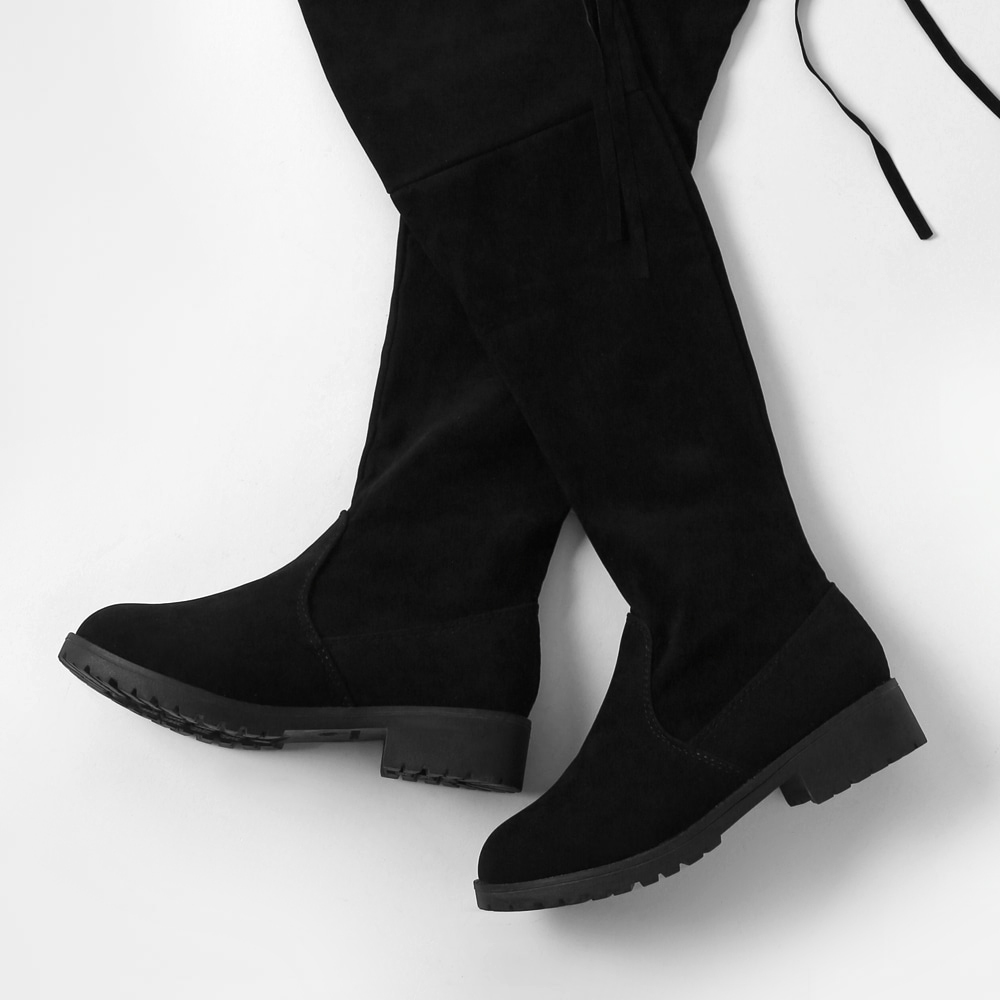 Pella 裏起毛ニーハイロングブーツ BLSDR4e237 - Chaakan Shoes