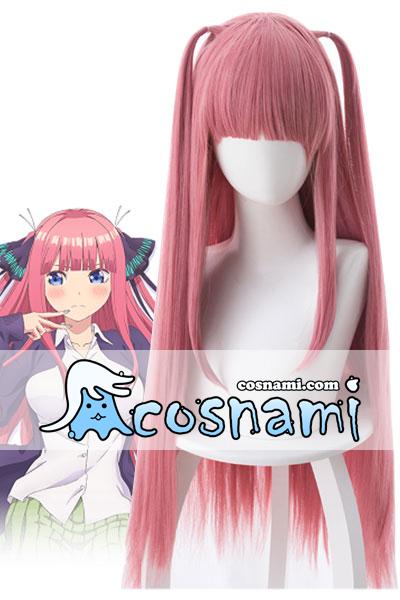 中野二乃 コスプレウィッグ 五等分の花嫁 中野二乃 ウィッグ 即納 安価