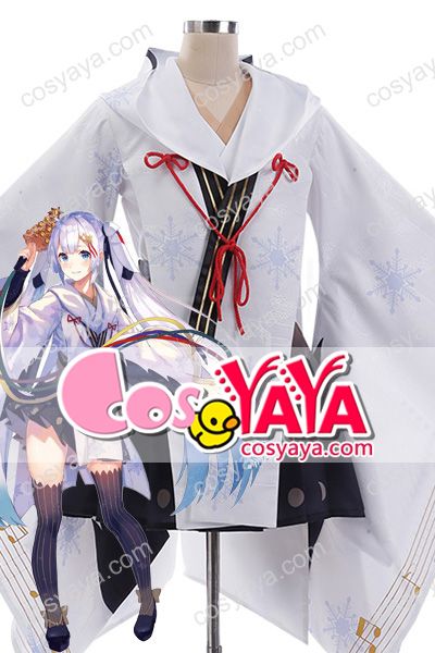 SNOW MIKU 2018 雪ミク～雪丹頂巫女～コスプレ衣装 さっぽろ雪まつり