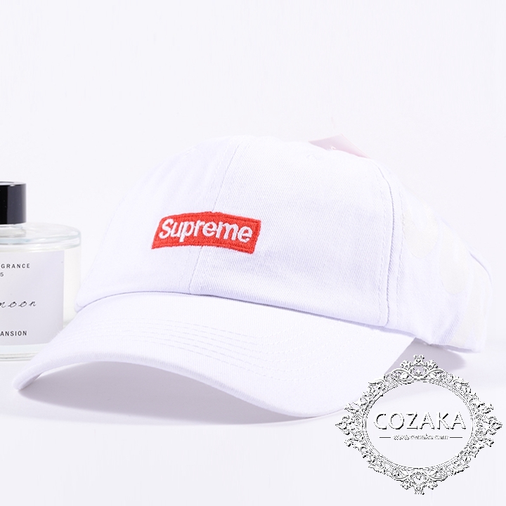 シュプリーム 野球帽子 supreme box logo ベースボールキャップ