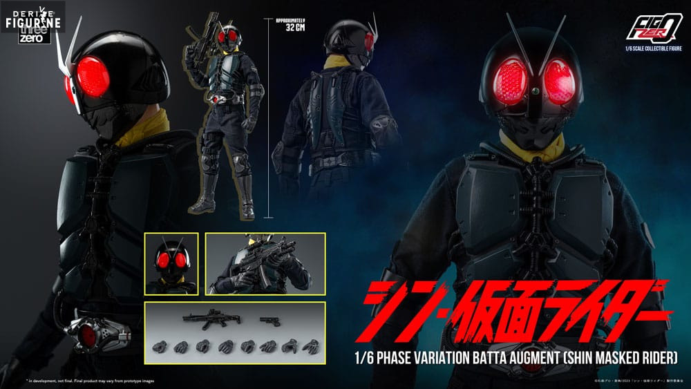 Phase Variation Batta Augment (Shin Masked Rider) figure, FigZero