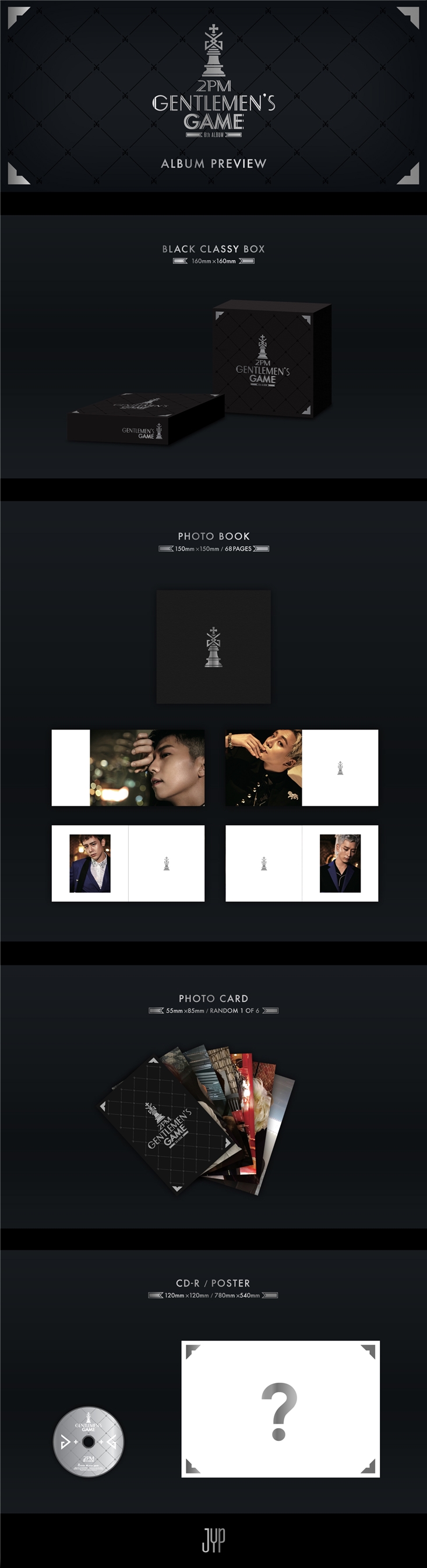 6th Album GENTLEMEN'S GAME | JYP SHOP