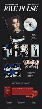 TREASURE 3rd MINI ALBUM [LOVE PULSE] TEUME VER.（輸入盤）追加