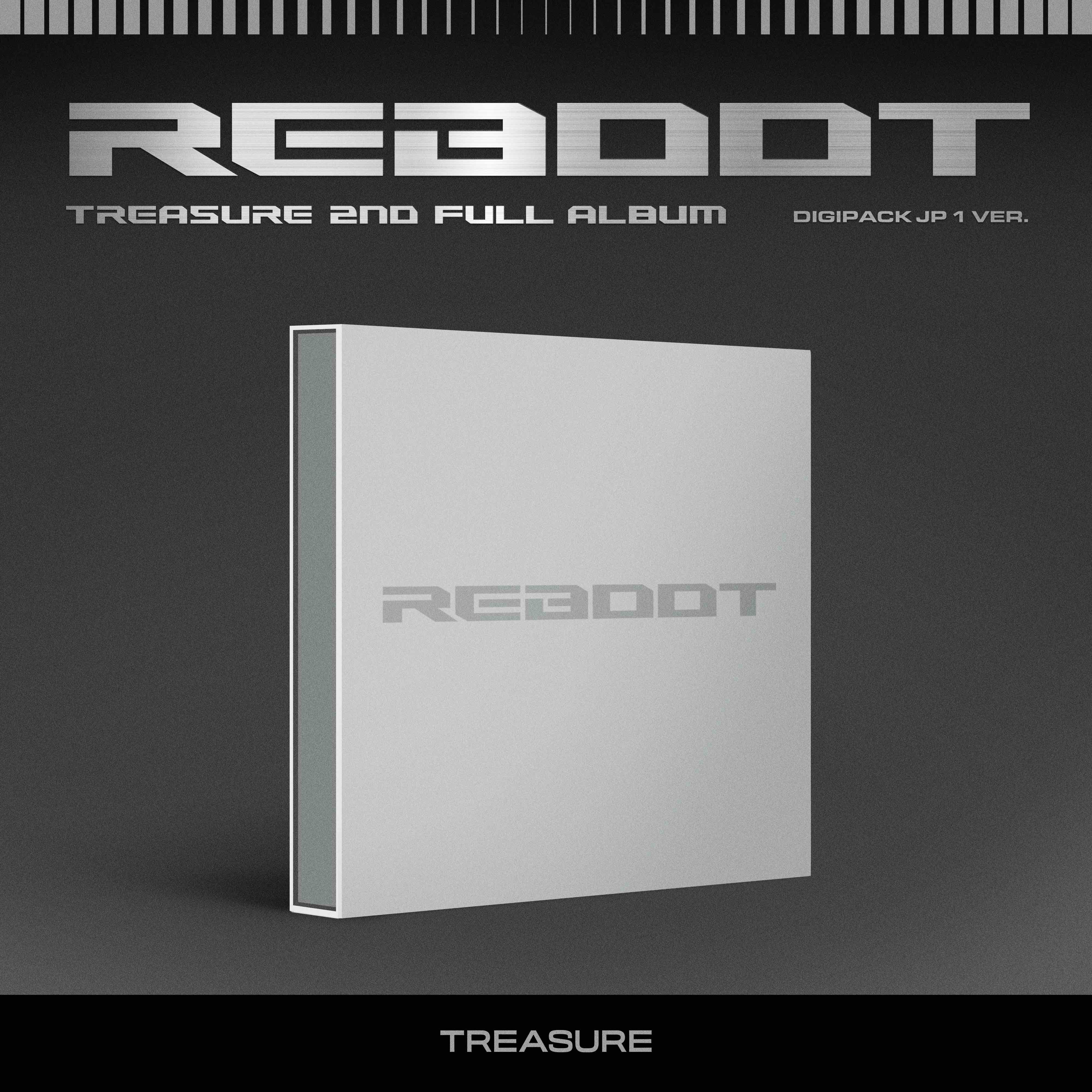 2023年7月28日(金)リリース、TREASURE 2nd Album『REBOOT』 DIGIPACK