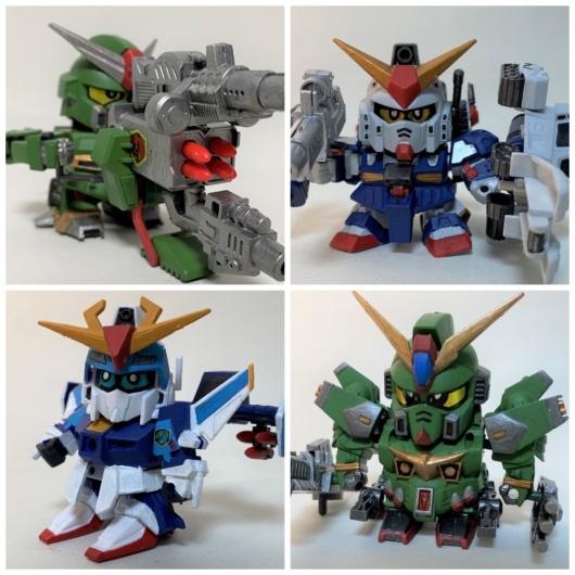 BB戦士G-ARMS4機集合！SDコマンド戦記のつながりを楽しむ特集 #421 | M