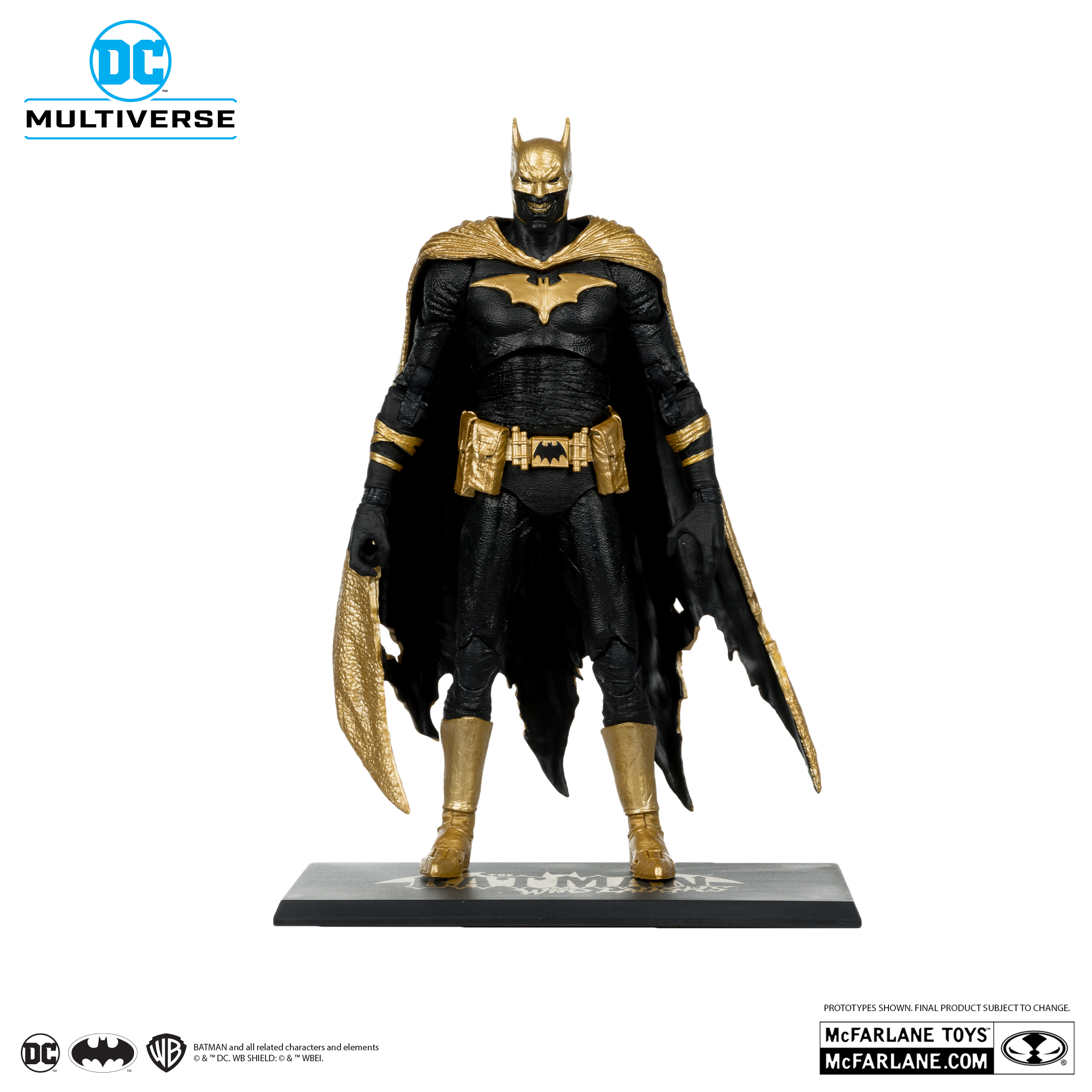 Batman of Earth-22 Infected (Dark Metal) Knightmare Edition (Gold