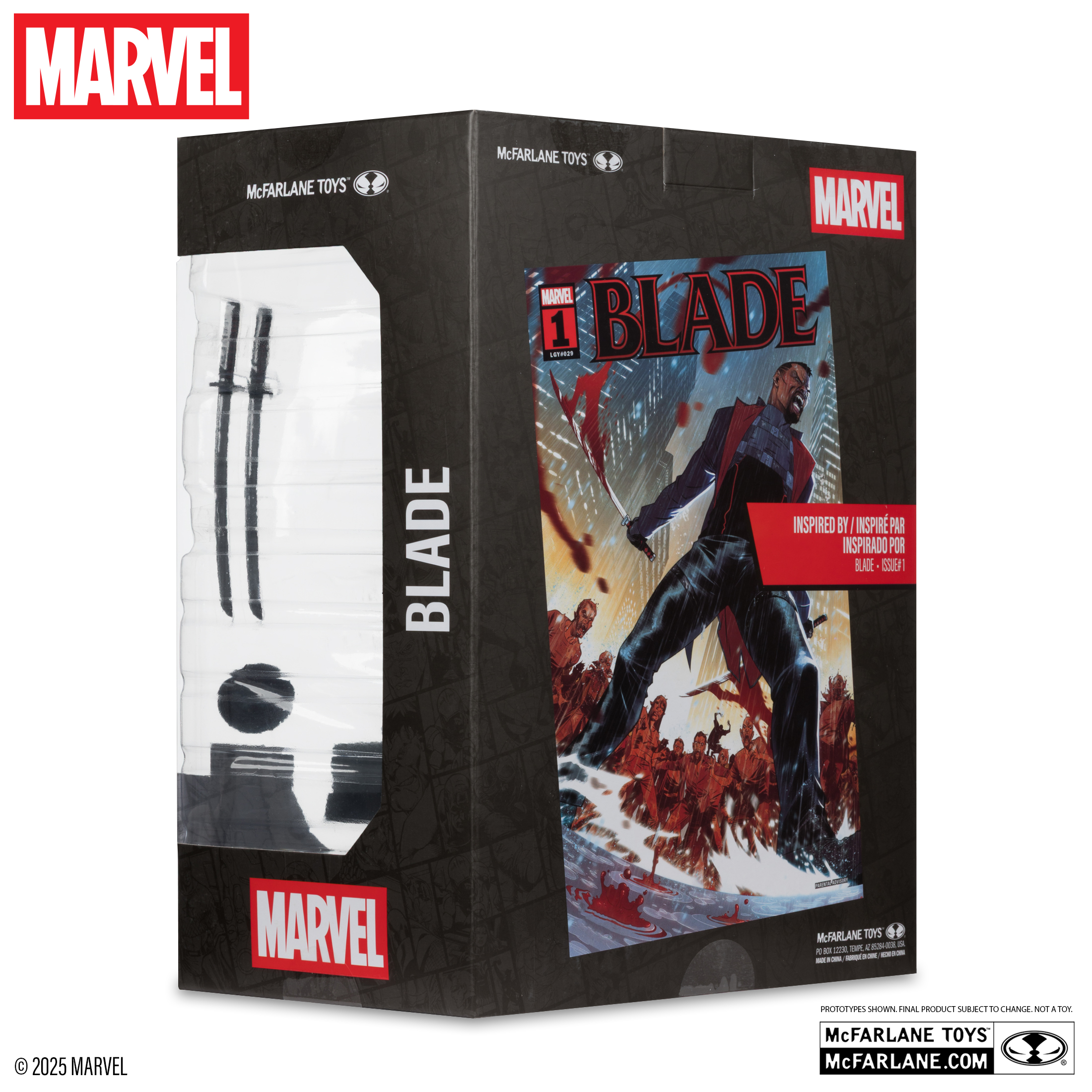 Blade with Scene (Blade #1) Red Platinum Edition