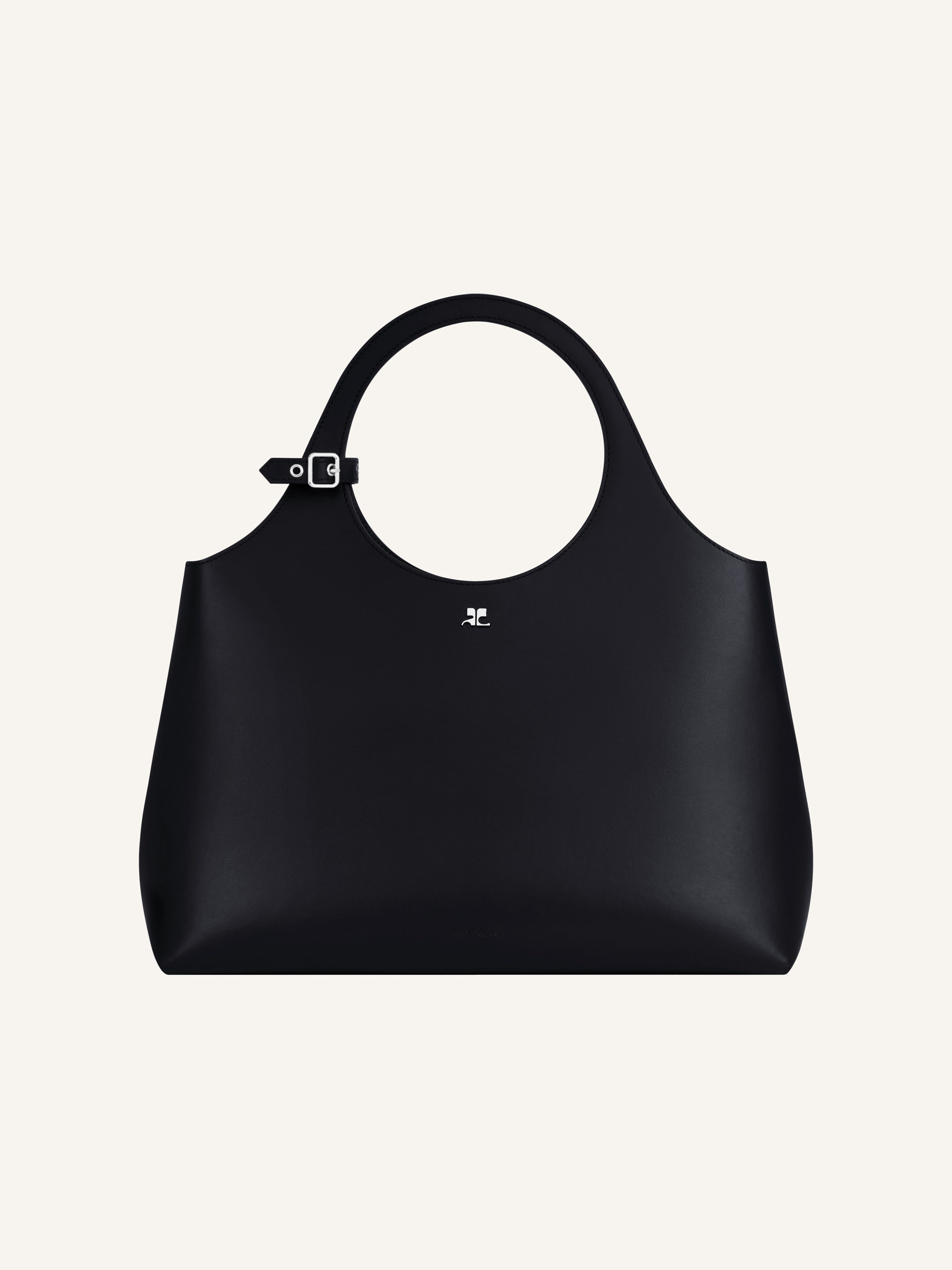 HOLY DAY LEATHER BAG - courrèges