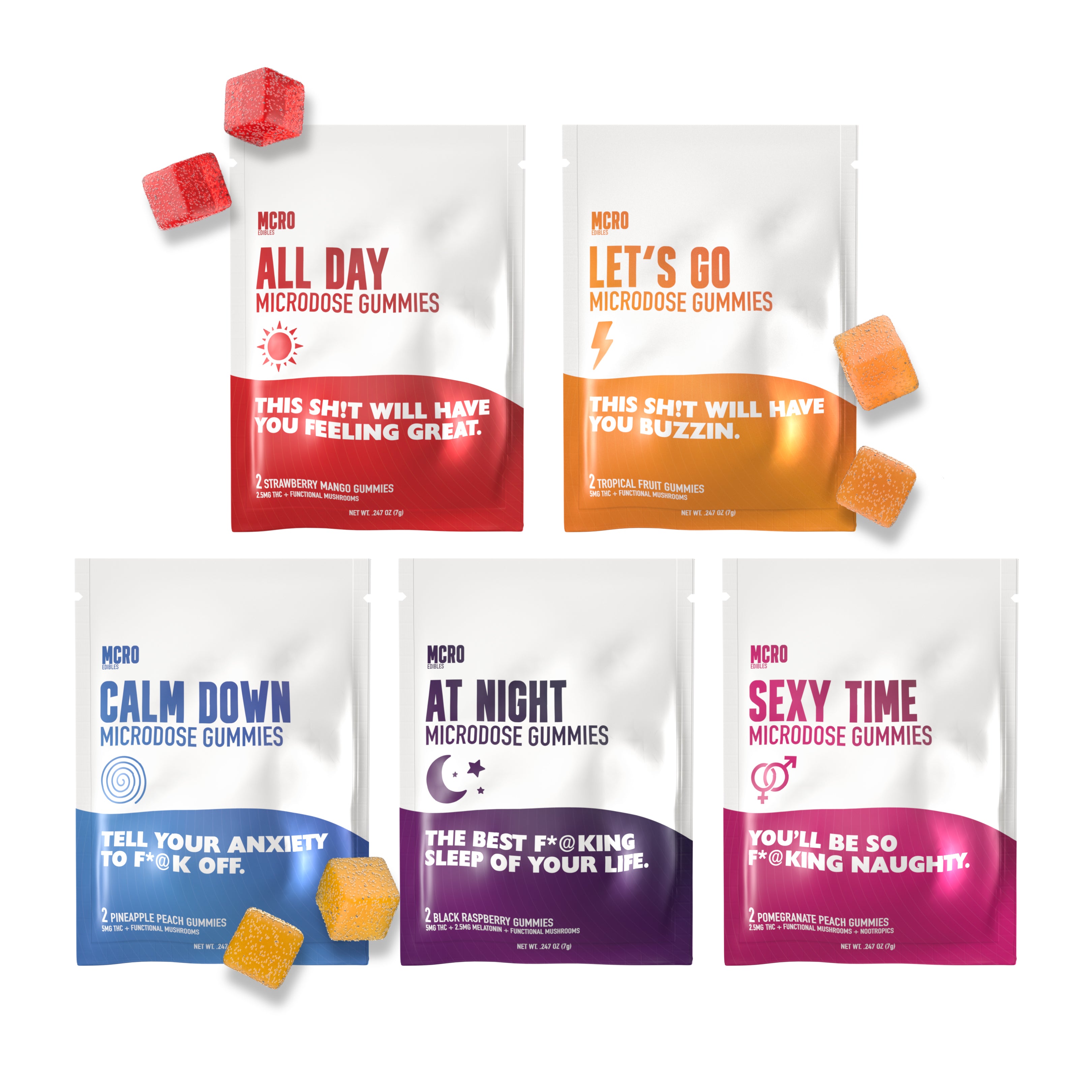 Try MCRO's Best Edibles with Sample Box | MCRO Edibles