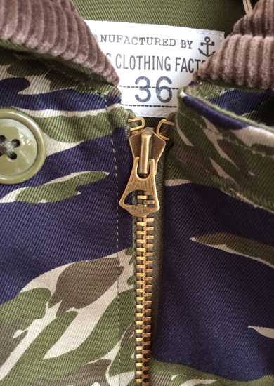 デッキベスト タイガーカモ Deck Vest,Tiger Camo／Workers - マメチコ