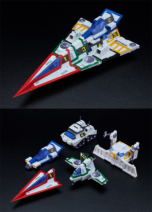 MODEROID/ 科学忍者隊ガッチャマンF: ガッチャスパルタン プラモデルキット