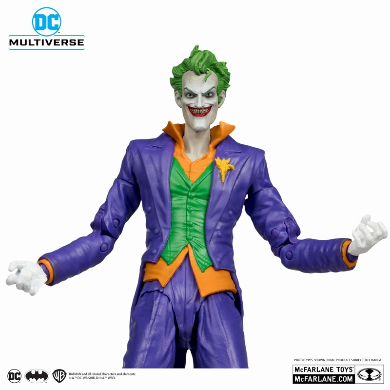 DCマルチバース/ ジョーカー＆パンチライン 7インチ アクション