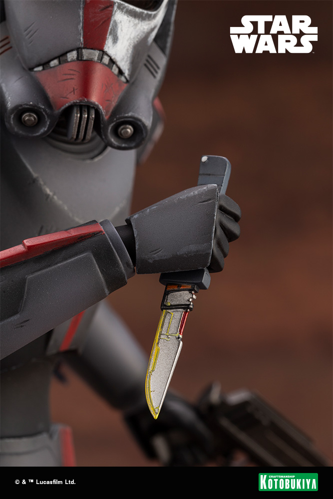 再入荷】ARTFX/ スターウォーズ THE BAD BATCH: ハンター 1/7 PVC