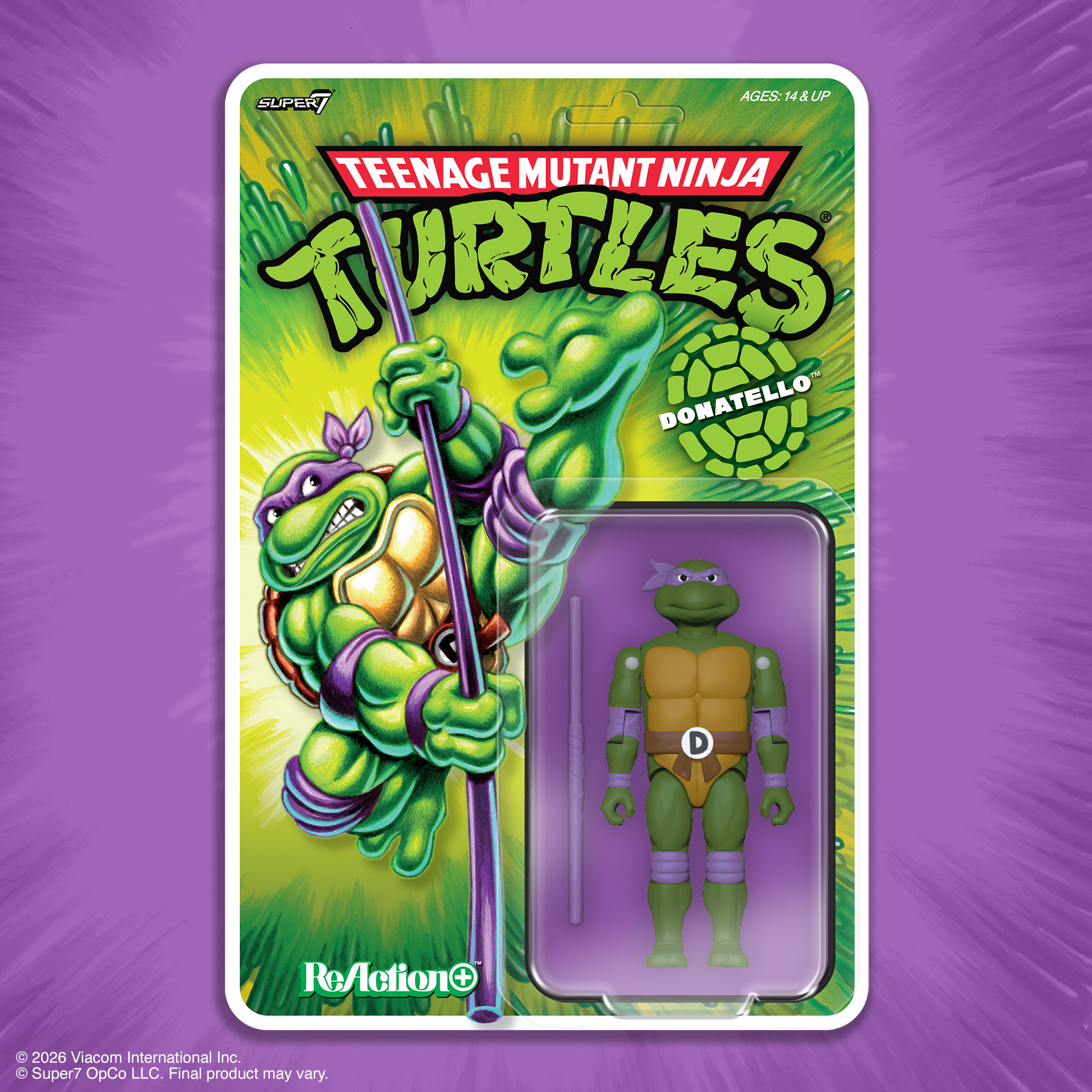 リ・アクション+/ TMNT ティーンエイジ・ミュータント・ニンジャ