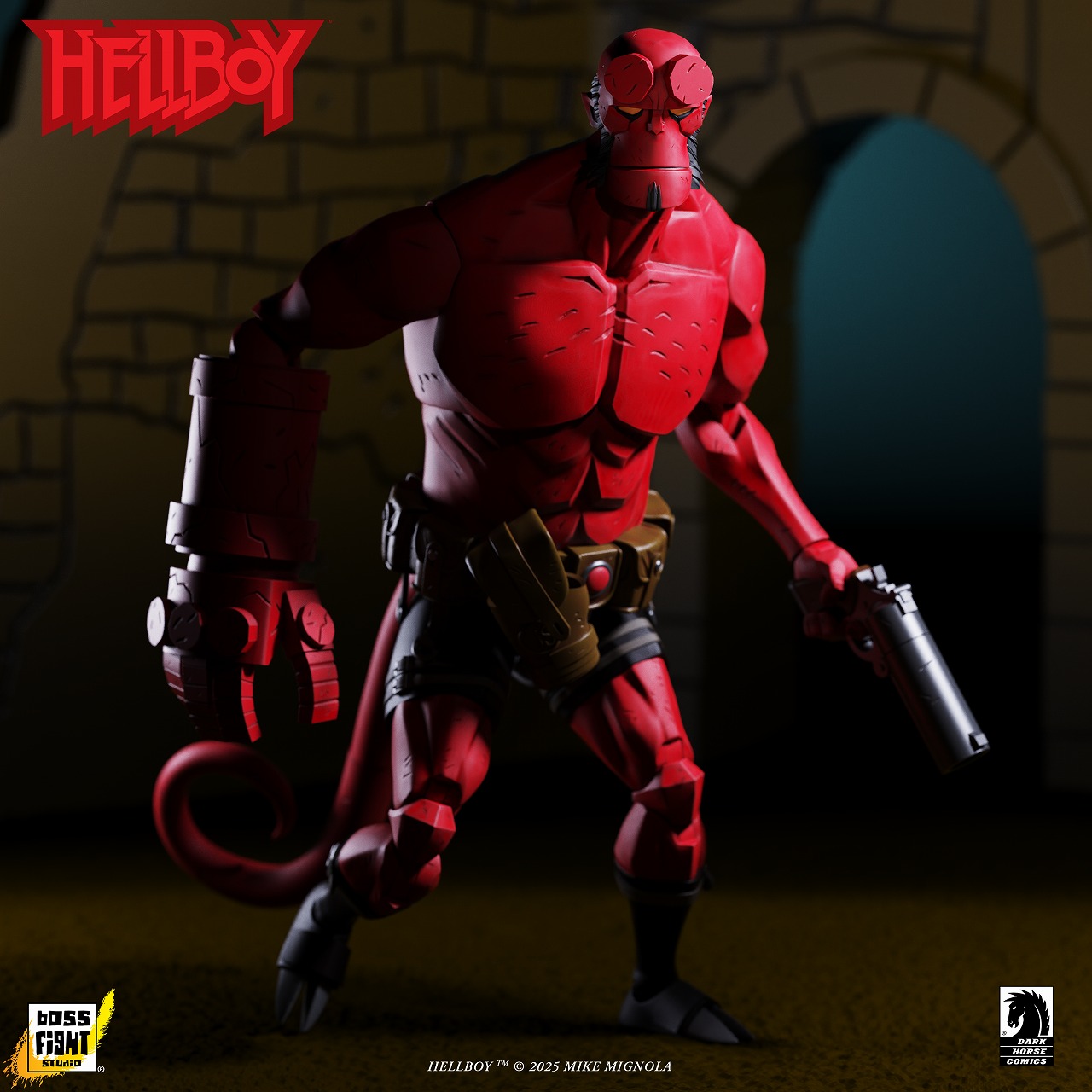 ヘルボーイ/ ヘルボーイ（Box Full of Evil ver.）1/12 アクション