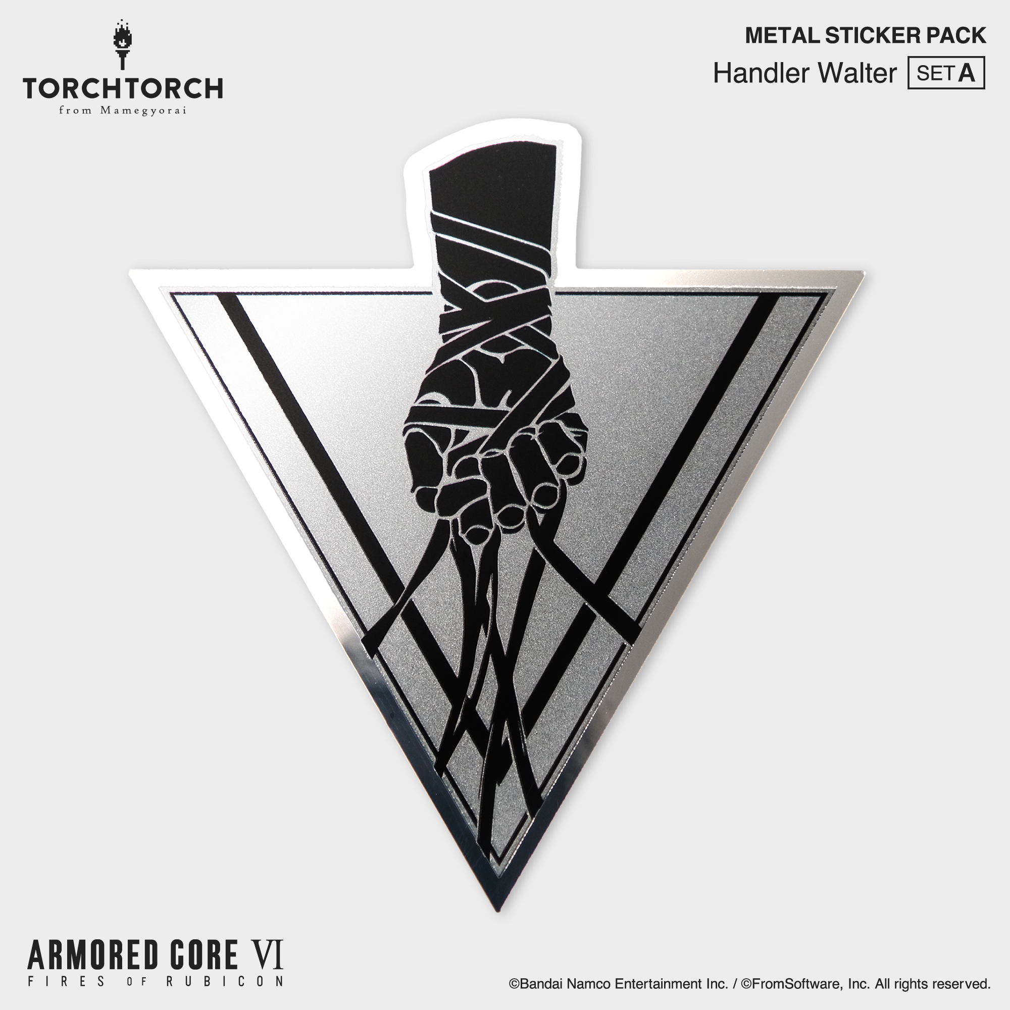ARMORED CORE VI FIRES OF RUBICON × TORCH TORCH/ メタルステッカー
