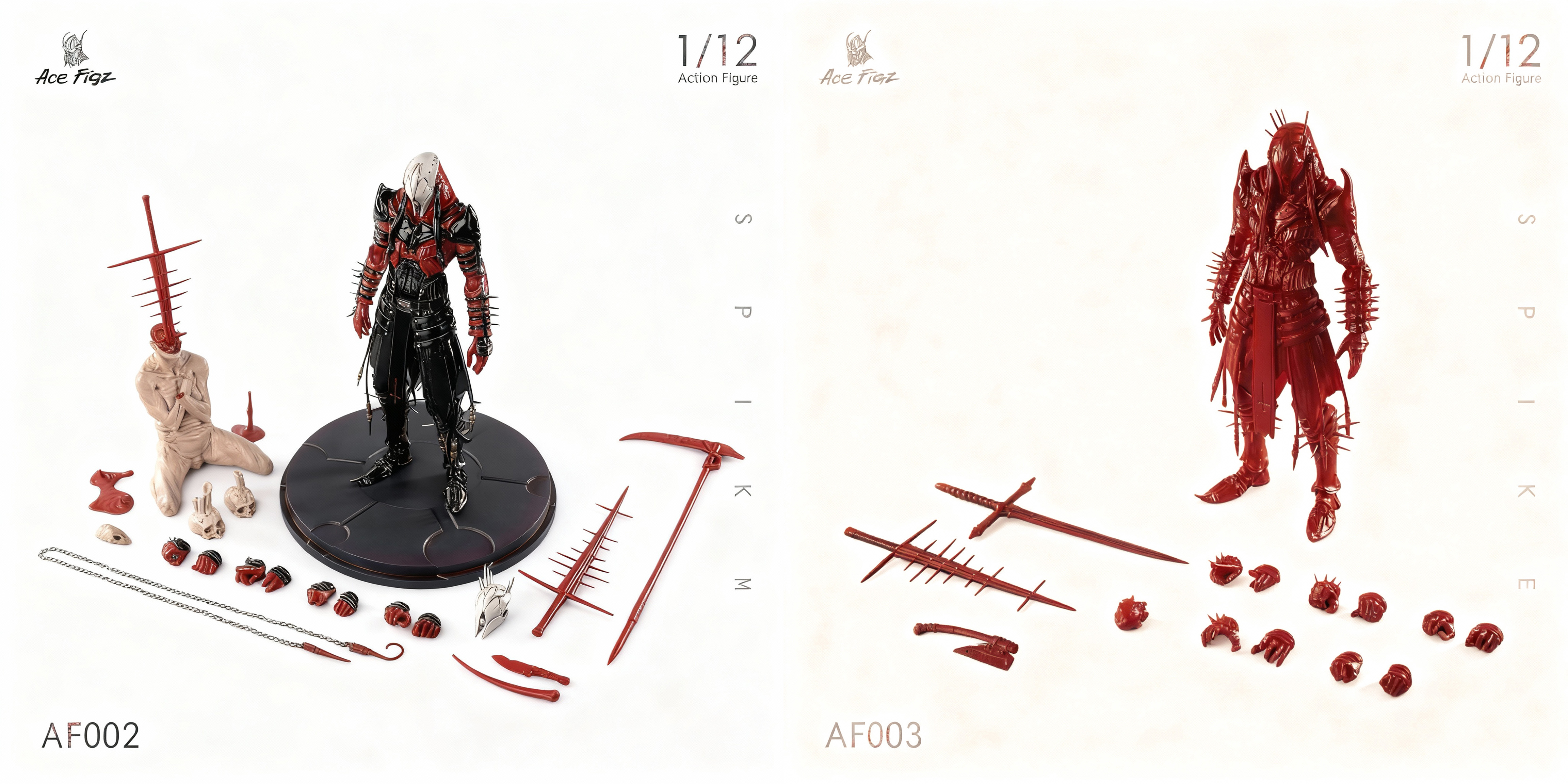 AceFigz/ スパイク 伝道者 1/12 アクションフィギュア DX 2体セット ver