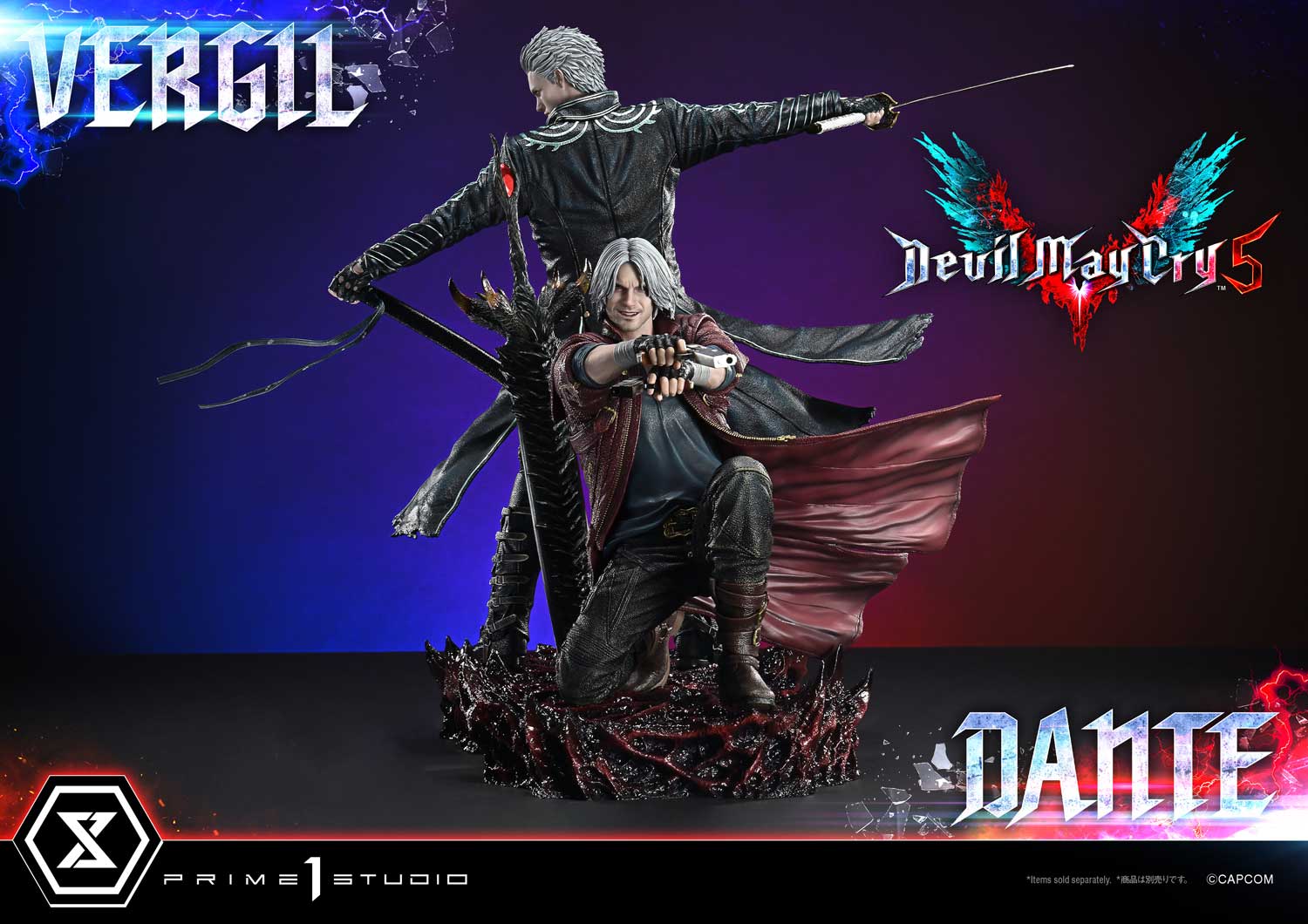 DMC4 コースター カプコンバー バージル ネロ DMC4 コースター
